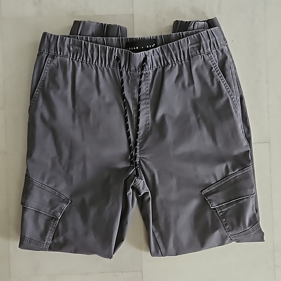 Men's pull on jogger style cargo pants - Picture 1 of 9